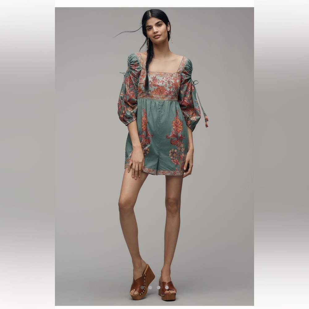 NWT STUNNING ANTHROPOLOGIE X FARM RIO Romper